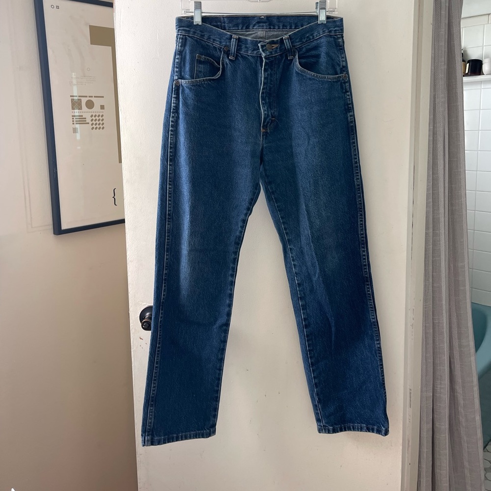 Dark Wash Vintage Wranglers
